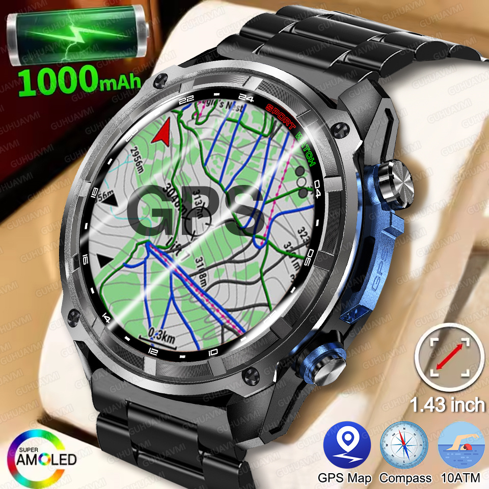 Outdoor Lighting Wireless - T-Rex3 Pro GPS 오프라인 지도 1000mAh