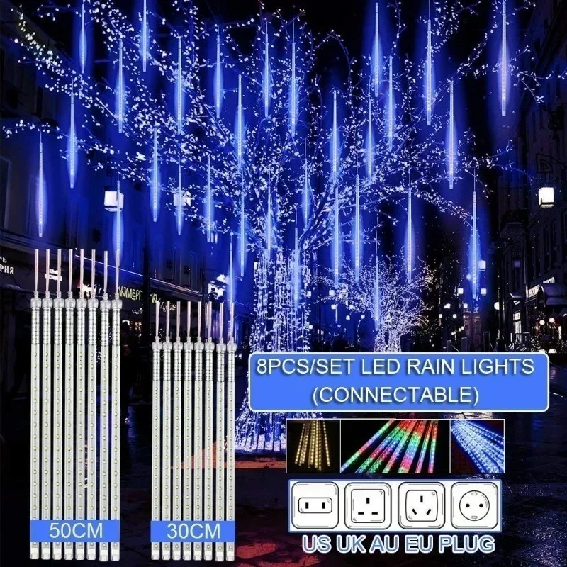 Outdoor Lighting Uk - 30cm /50cm 방수 유성우 비 8