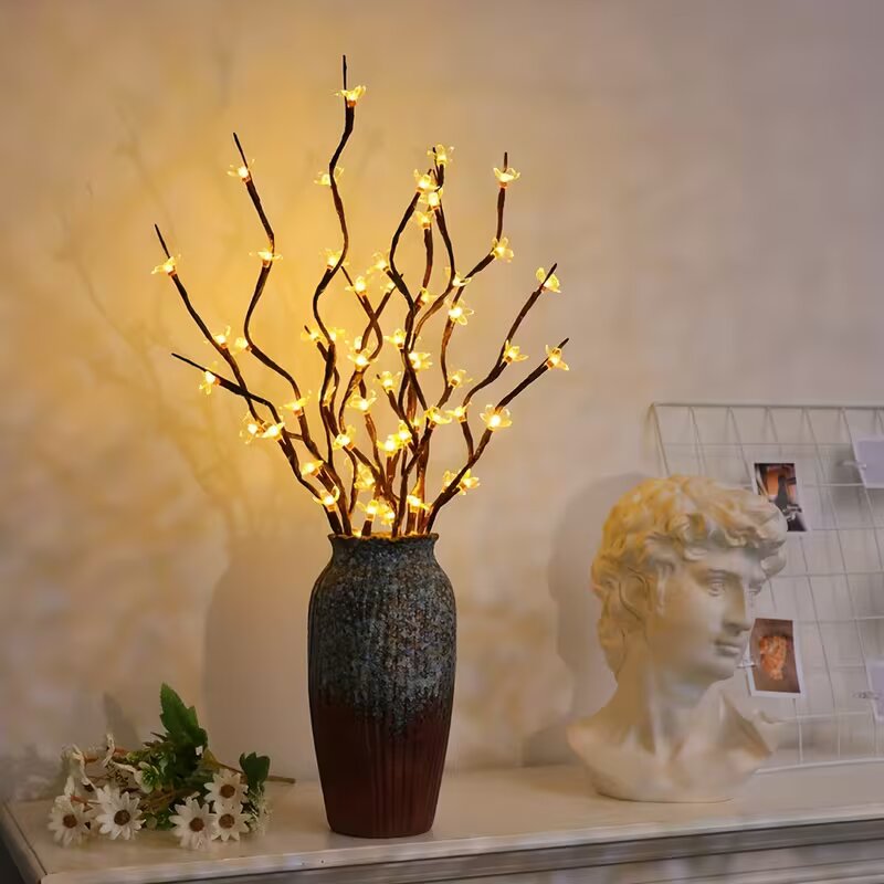 Outdoor Lighting Effects - 1/2PC 20LED 벚꽃 나무 가지 조명