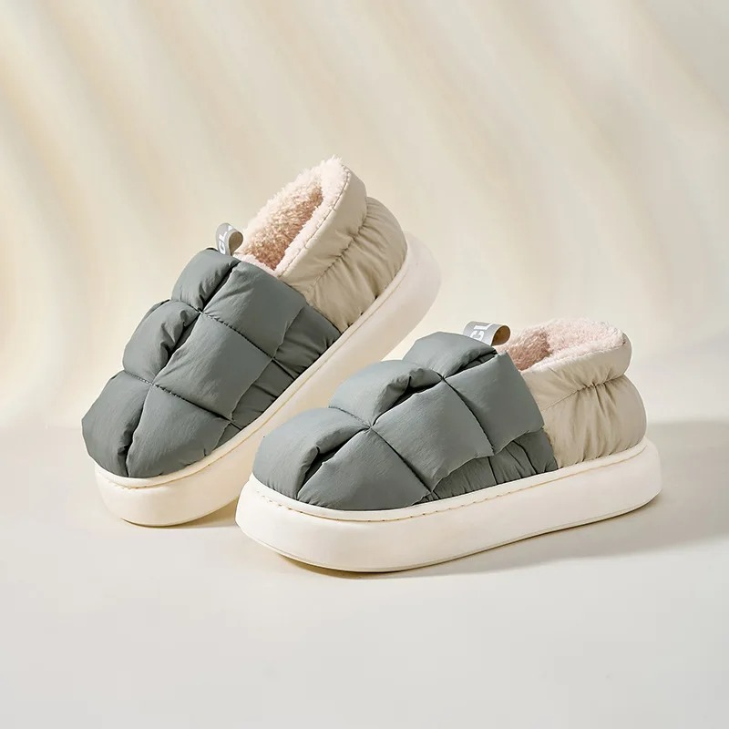 여성용 겨울 퍼 슈즈, 남성용 패딩 슈즈, 실내용 푹신 - Outdoor Lighting For Your Home 리뷰 및 가격