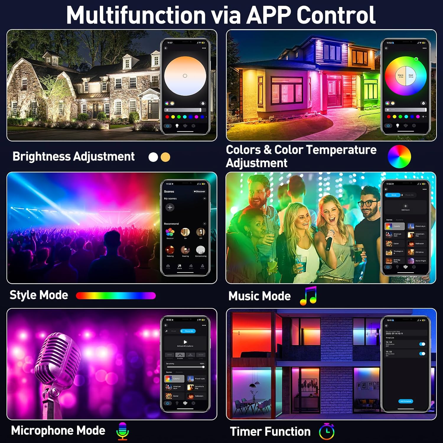 50/72W RGB LED 투광 조명 바 원격 제어 기 - Outdoor Lighting Uk 리뷰 및 가격