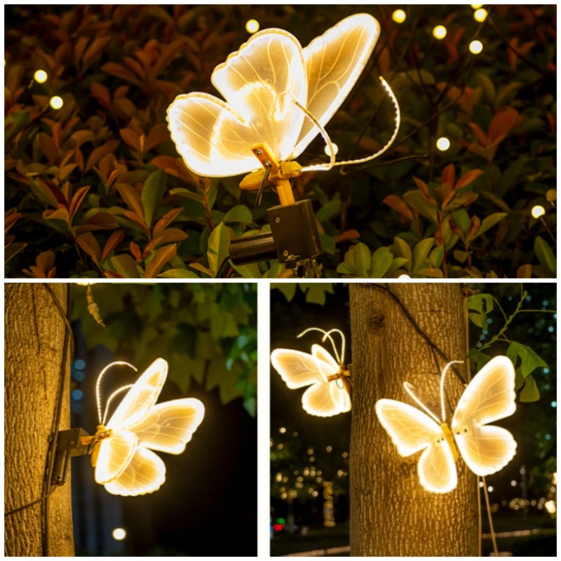 1개입, 12V LED 야외용 모형 나비 조명, 축제, - Outdoor Lighting Effects 리뷰 및 가격