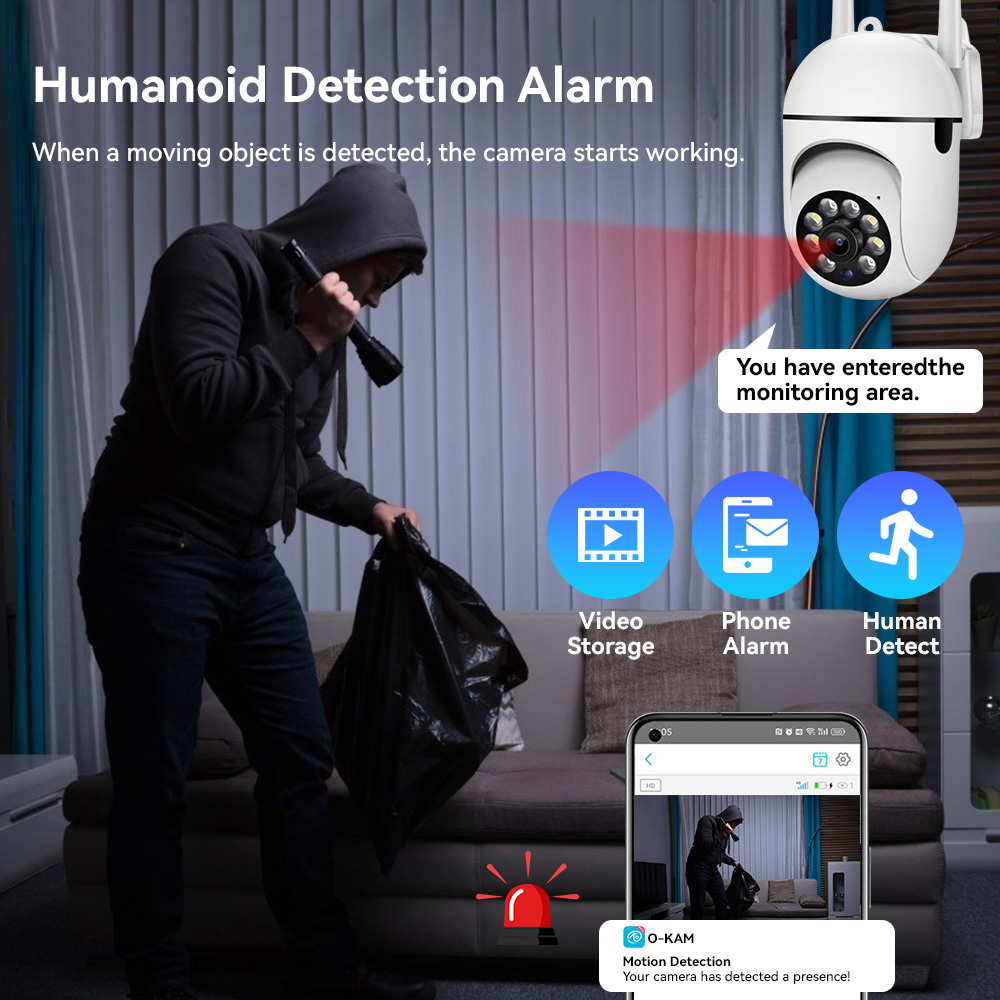 8MP 2.4G 와이파이 IP CCTV 카메라 컬러 야 - Outdoor Lighting Track 리뷰 및 가격